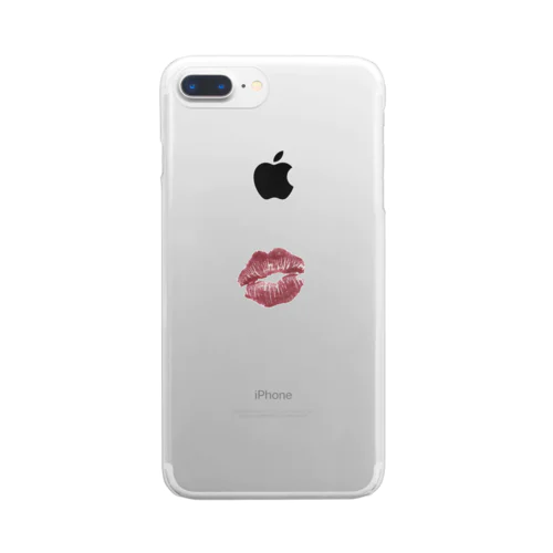 Queen Lip Clear Smartphone Case