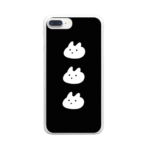 ねこまんじゅう2 Clear Smartphone Case