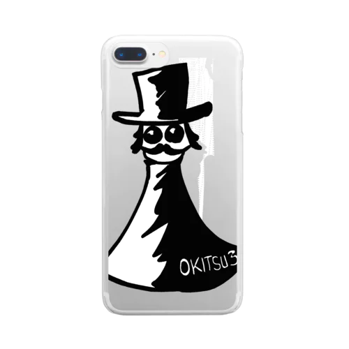 興津和幸 作『OKITSU3』 Clear Smartphone Case