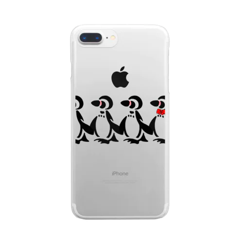 ペンギン Clear Smartphone Case