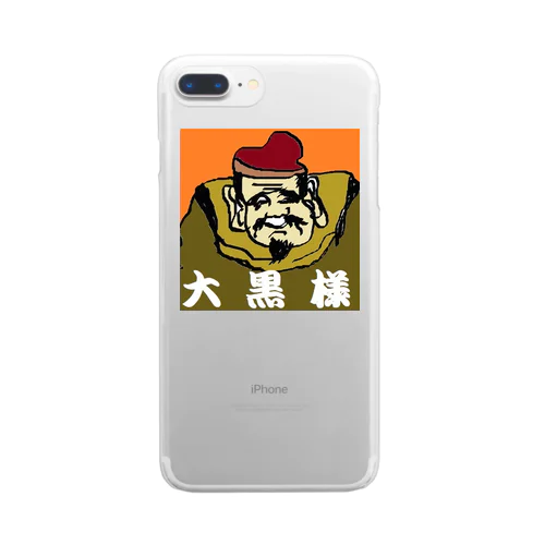 大黒様 Clear Smartphone Case