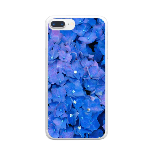 紫陽花 Clear Smartphone Case