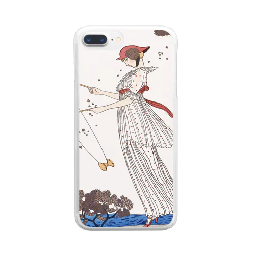 リネンのドレス　Robe de linon imprimé（1913） Clear Smartphone Case