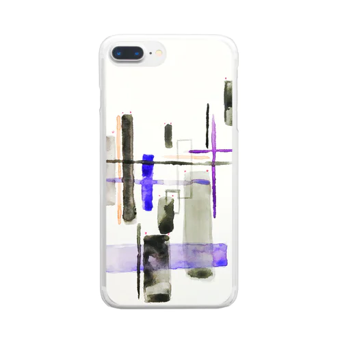 City スマホケース Clear Smartphone Case