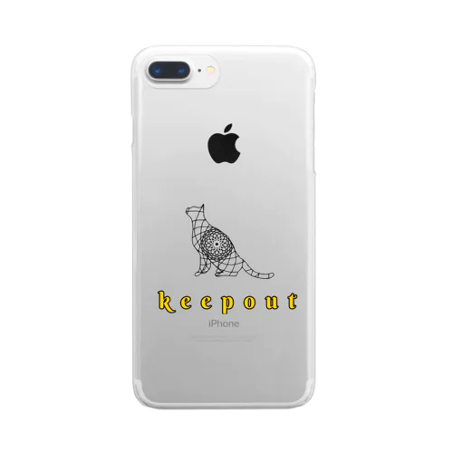 keepout Clear Smartphone Case