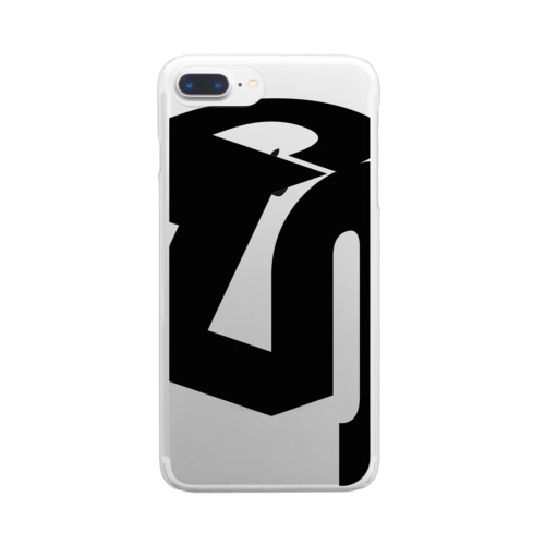 雑談Slackロゴグッズ Clear Smartphone Case
