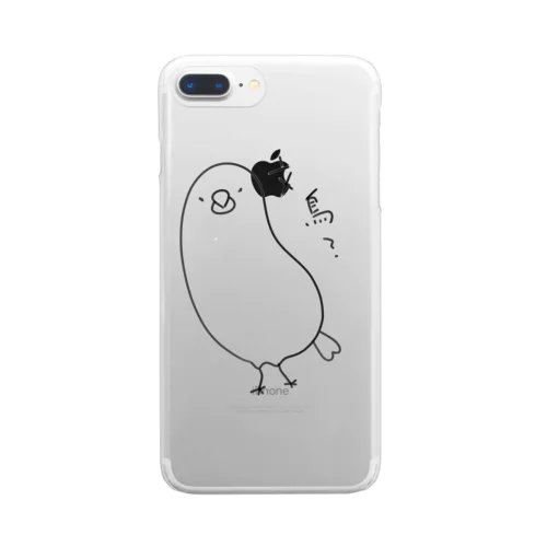 文鳥？ Clear Smartphone Case