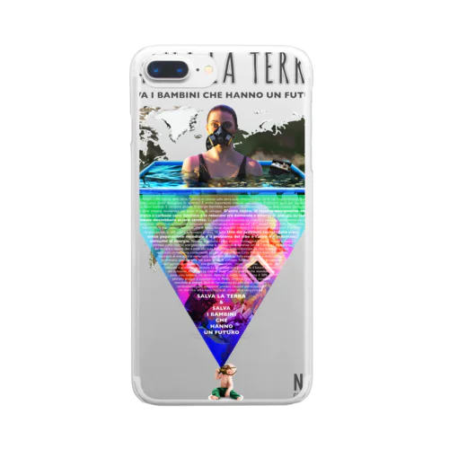 SALVA LA TERRA Clear Smartphone Case