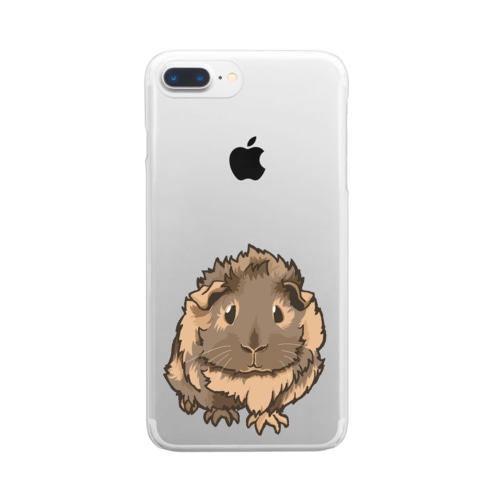 Chococinoちゃんグッズ Clear Smartphone Case
