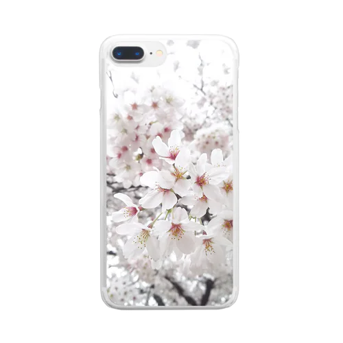 桜花 Clear Smartphone Case