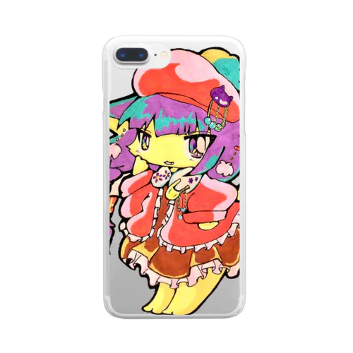 デートがしたいみーなちゃん。 Clear Smartphone Case