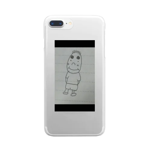 光の太郎くん。 Clear Smartphone Case