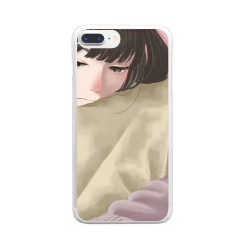 あの人を想って。 Clear Smartphone Case