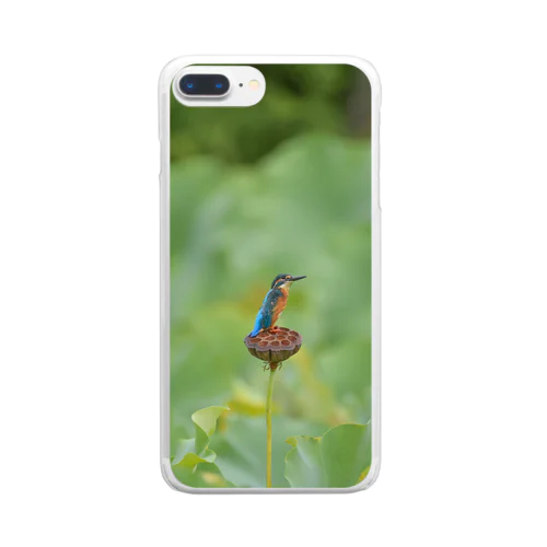 日本の野鳥【カワセミ】 Clear Smartphone Case