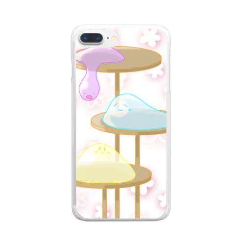 すらいみ〜です。 Clear Smartphone Case