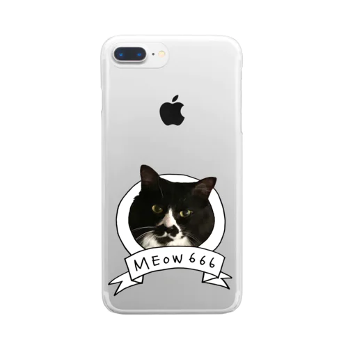 MEOW666 Clear Smartphone Case