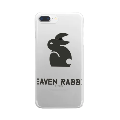 Heaven Rabbit Clear Smartphone Case