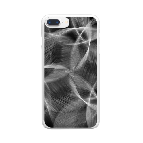 しょわしょわ Clear Smartphone Case