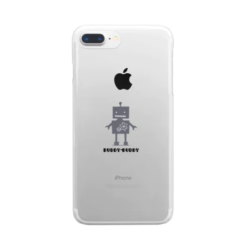 BUDDY-BUDDYロボット Clear Smartphone Case
