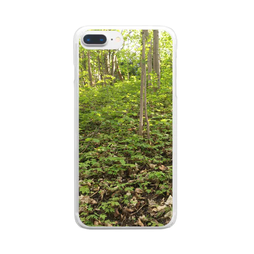 Be Forest Clear Smartphone Case