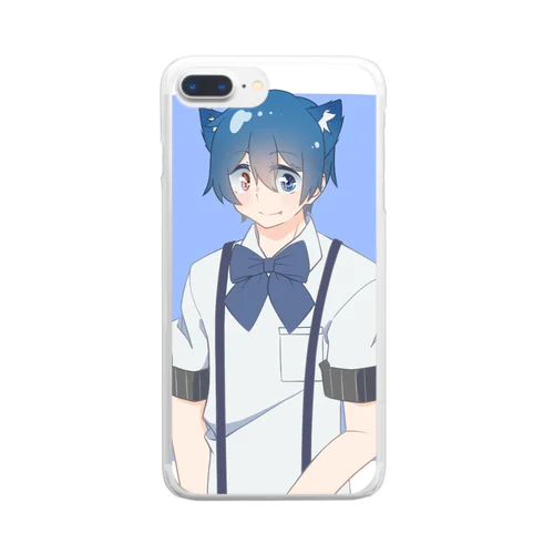 これを買えばうみたくんを感じられます Clear Smartphone Case