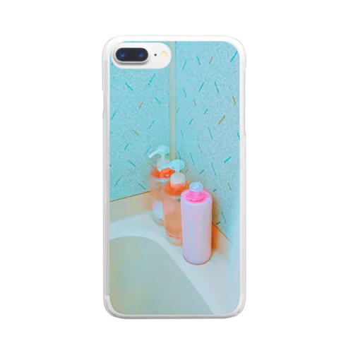shower time buddies Clear Smartphone Case