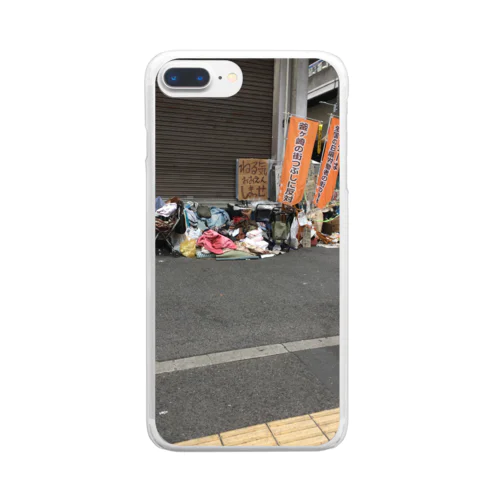 のぼり旗 Clear Smartphone Case