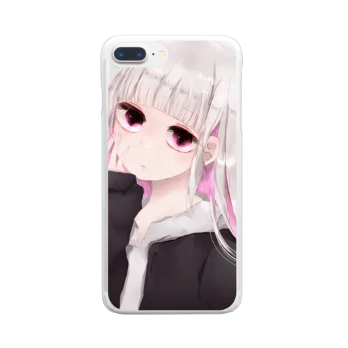 🍓イチゴちゃん Clear Smartphone Case