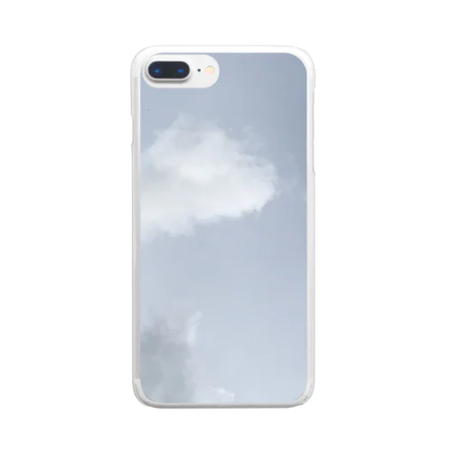 blue sky Clear Smartphone Case