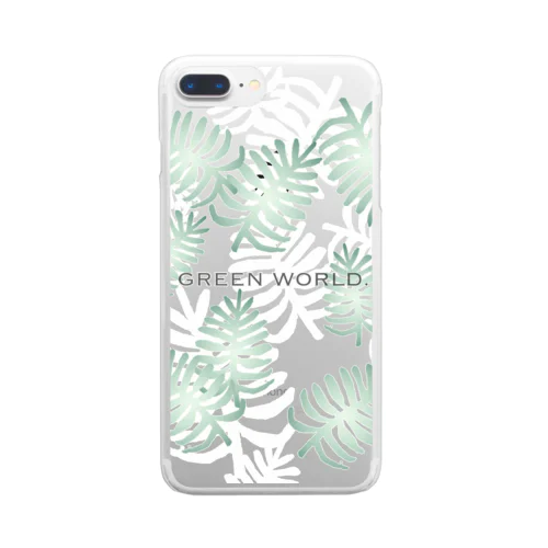 Green world② Clear Smartphone Case