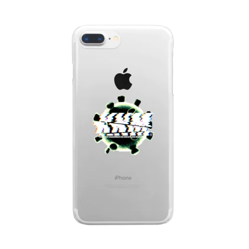 KNM COVID LOGO Clear Smartphone Case