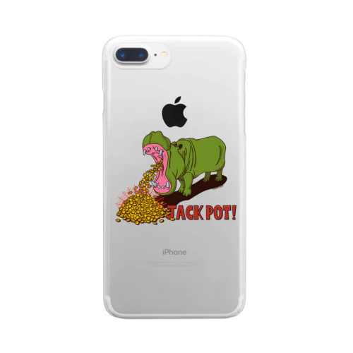 JACK POT! Clear Smartphone Case