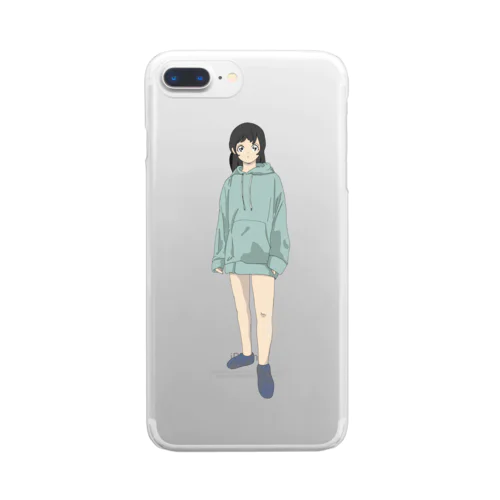 moaning Clear Smartphone Case