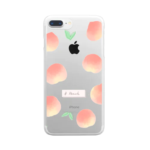 juicy ピーチ🍑 Clear Smartphone Case