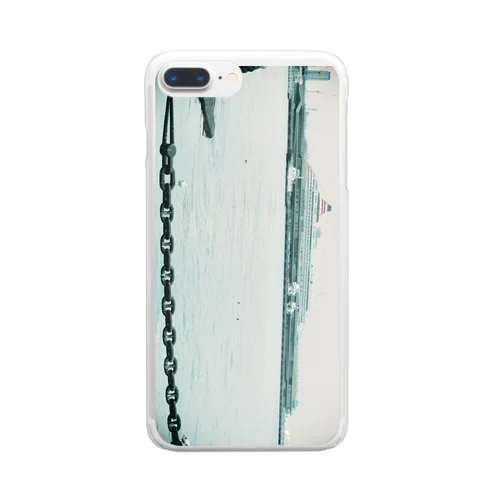 Yokohama port ship Clear Smartphone Case