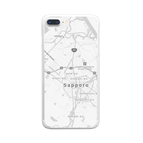 SAPPORO Clear Smartphone Case