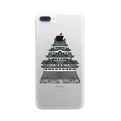 お城 Clear Smartphone Case