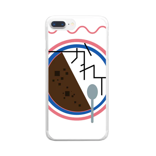 カレー２ Clear Smartphone Case