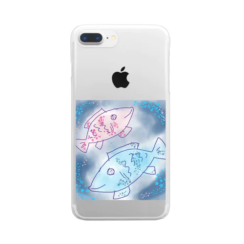 魚座 Clear Smartphone Case