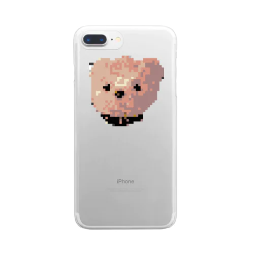 Pixel Teddy Clear Smartphone Case