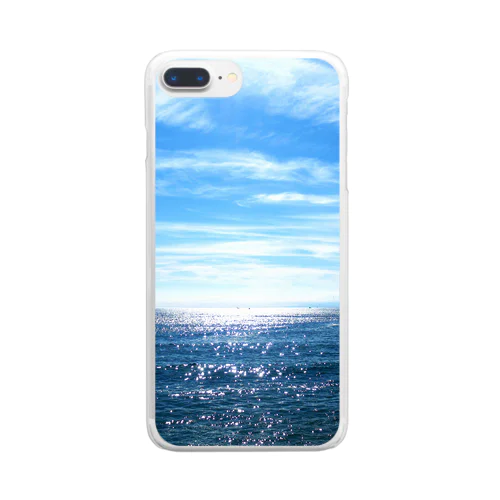 空と海 Clear Smartphone Case