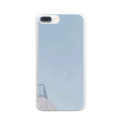 白む Clear Smartphone Case