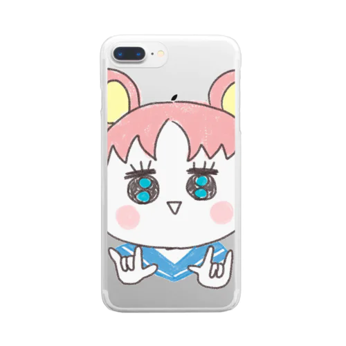 らこたん Clear Smartphone Case