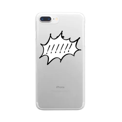 BAN！！！！！！ Clear Smartphone Case