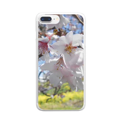 桜sakura Clear Smartphone Case