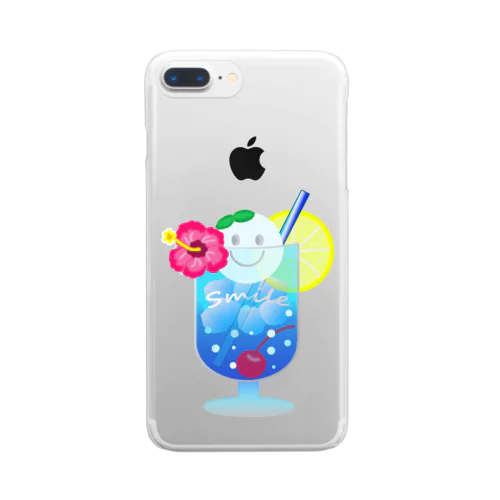 Smile in Cream Soda🍹 Clear Smartphone Case