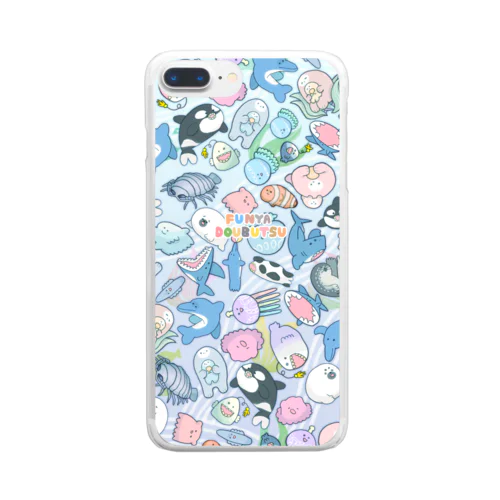 フニャどうぶつ(うみ) Clear Smartphone Case