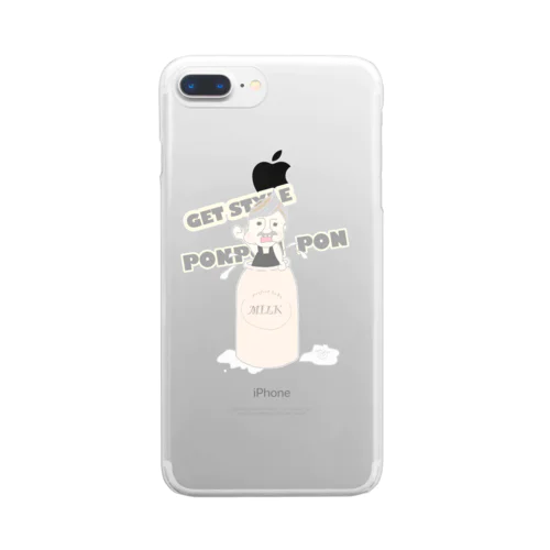 MILK MAN Clear Smartphone Case