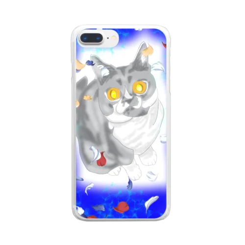 すてきな子猫・おねだりバージョン２ Clear Smartphone Case