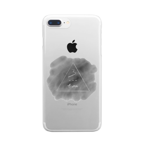 math_three Clear Smartphone Case
